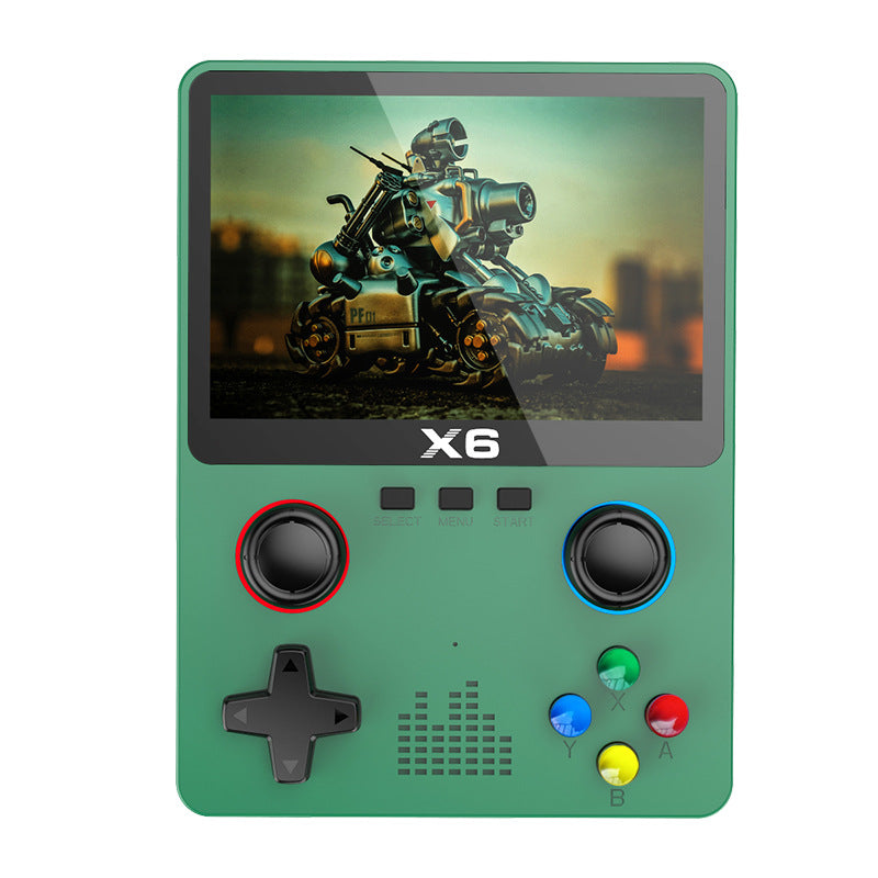 X6 Handheld Game Dual Joysstick PSP Large Screen Game Console GBA Arcade Emulator HD Games