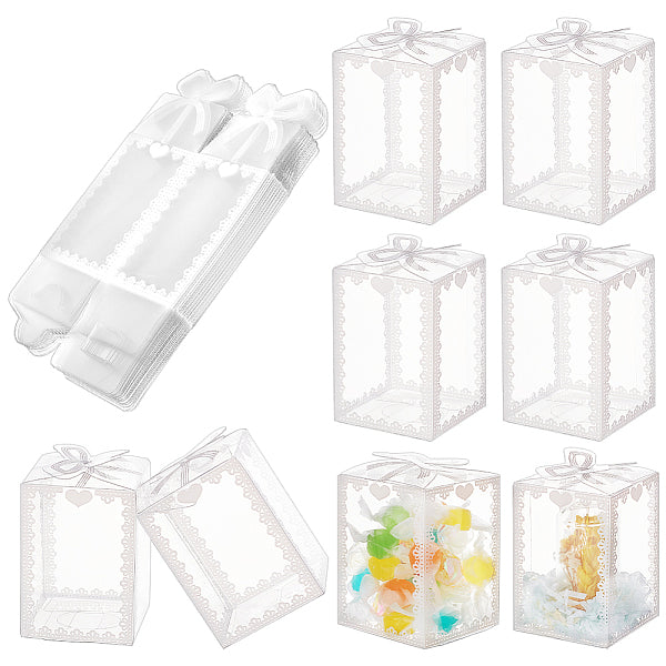 Transparent PVC Candy Treat Gift Box