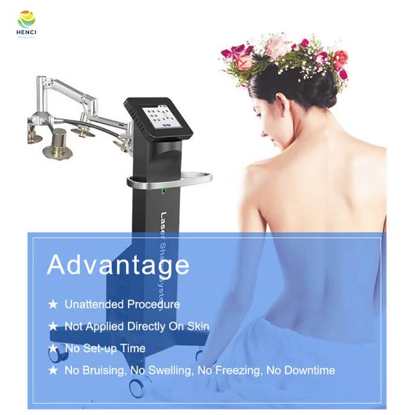 Non invasive 6D laser shape slimming equipment Radio Frequency Cavitation lipo laser weight loss body sculpting machine