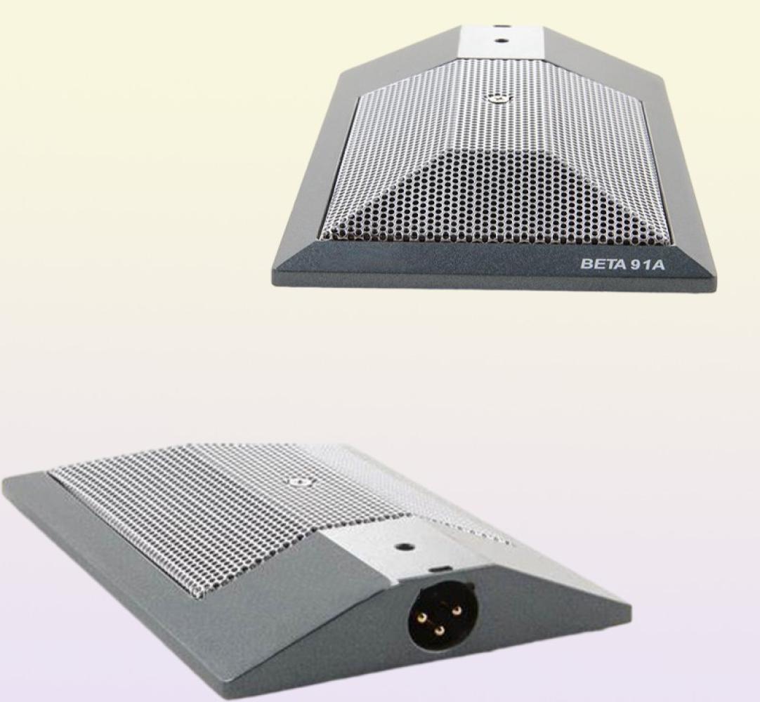 Microphones High Quality HalfCardioid Condenser Microphone BETA91A Beta 91A Beta91 Kick Drum Mic Wired Boundary8219912