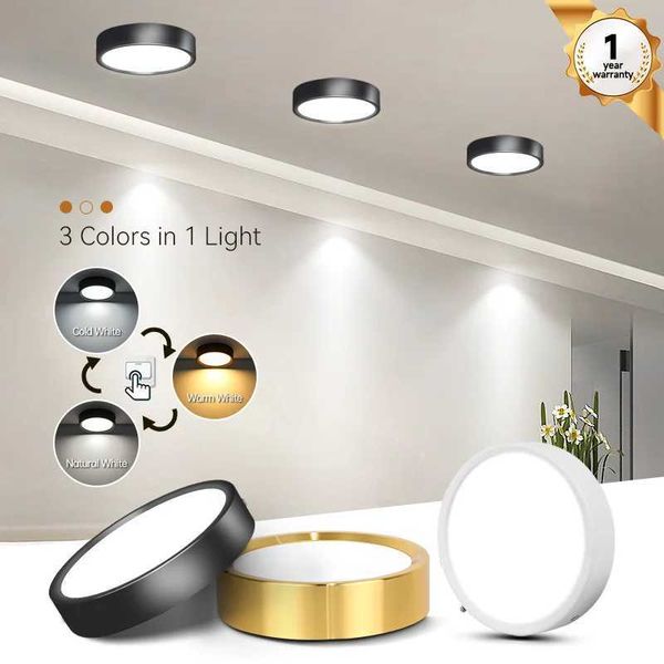 Adjustable ceiling LED spotlight surface installation tube light 5-10-15-25W pendant lamp bathroom panel light CL240830