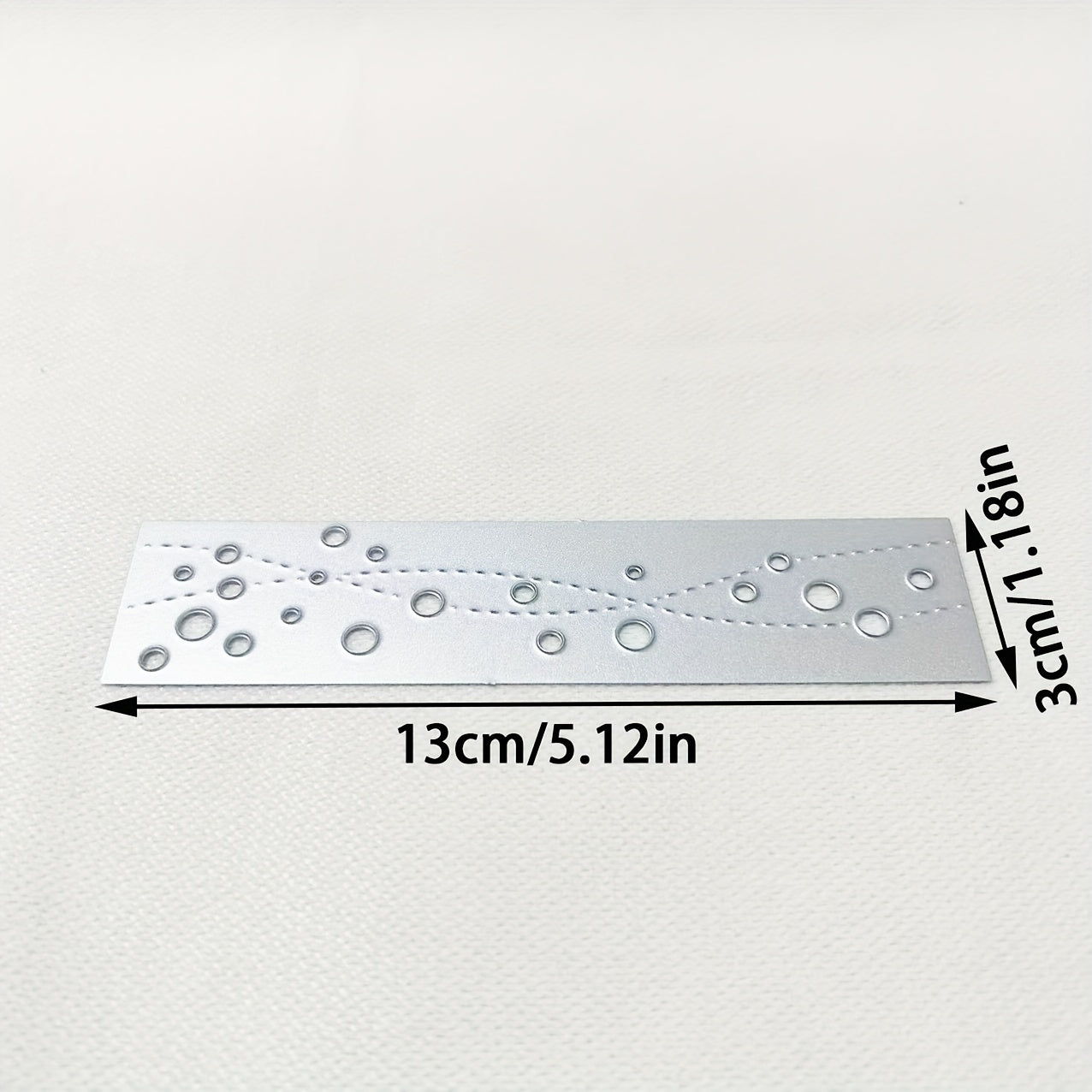 TEMU 1pc Bubbles Metal Die Cut, Diy Scrapbooking Embossing Stencil, Handmade Greeting Card Making Metal Cutting Dies, Gift Card Making Tools