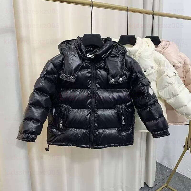 Kids Designer Coat Maya Monclcer Montre Parka Real Madrid Puffer Jacket Niki Tech Spider Hoodie Baby Down Jacket 100% Goose Girl Boy School Coats Ja
