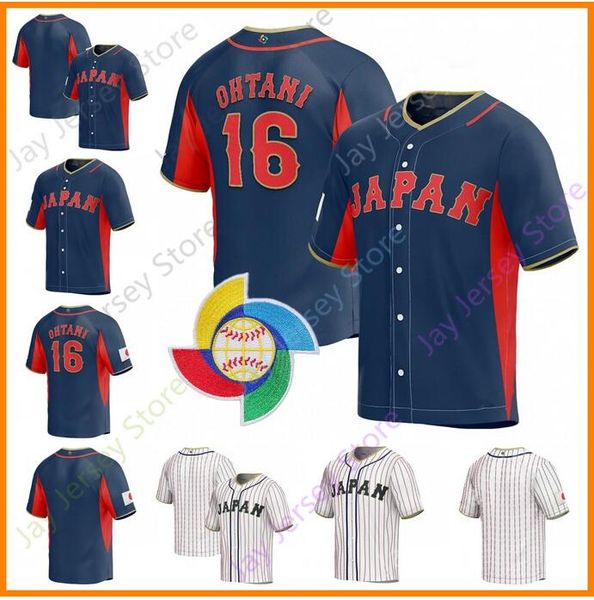 Men Women Youth Baseball Japan Jersey 18 oshinobu Yamamoto 14 Roki Sasaki 51 Seiya Suzuki 16 Shohei Ohtani 11 Yu Darvish 12 Shosei Togo