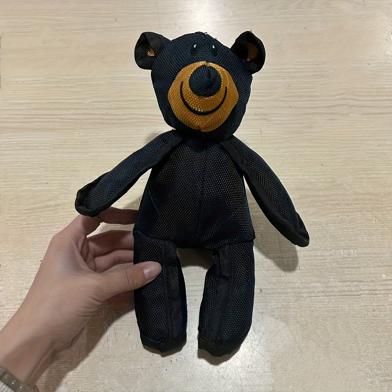 TEMU [unbreaka-bear Toy] Blue Cartoon Bear Dog Toy| Pet Toy|bite &tear Resistant, Grinding Teeth, Accompanied By Plush Sound|indestructible Tough Dog