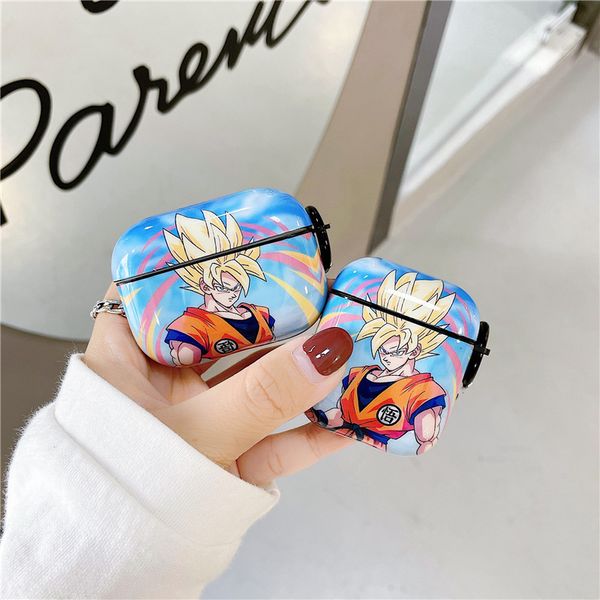 ddmygifts Saiya Wukong suitable for Pro 2-3rd generation Bluetooth wireless headphone with cartoon protection soft case A