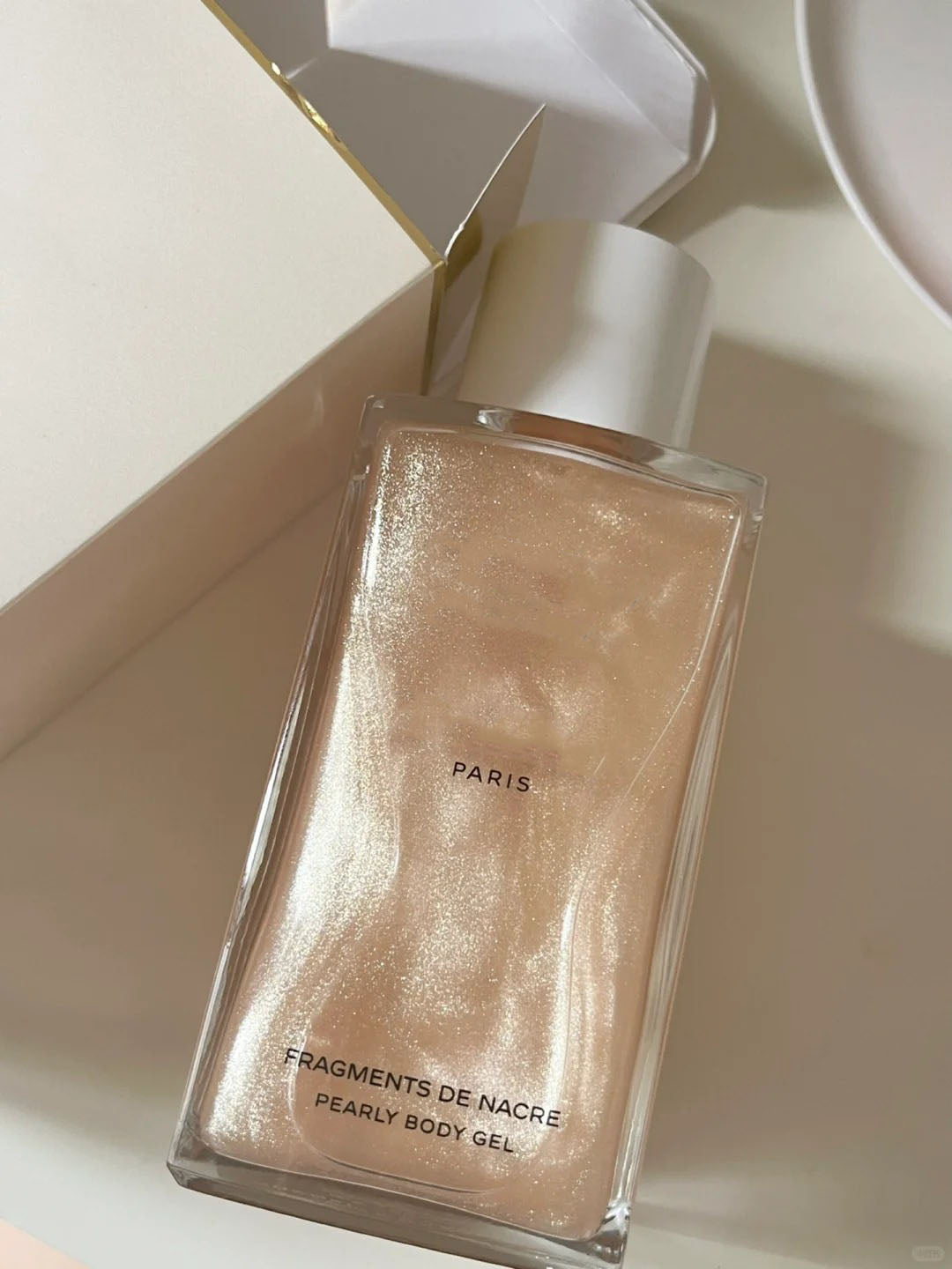 250ml Pearly Body Gel fragments de nacre Body Skin Care Pear Serum Lotion 8.4oz Paris Brand Body Care Cream Essence High Quality Fast Delivery