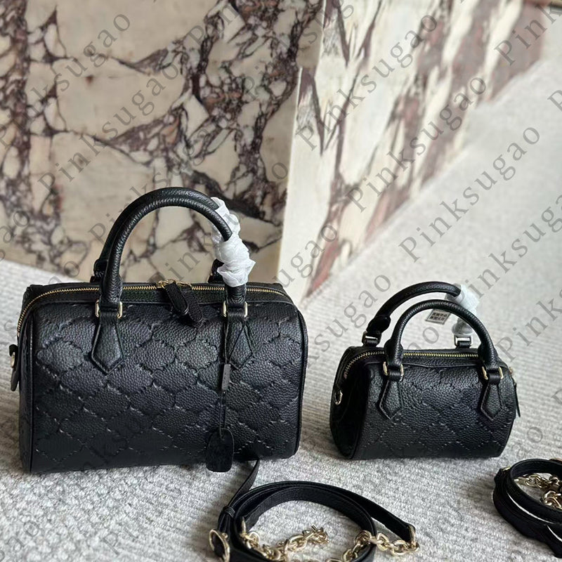 Pink Sugao women tote bag crossbody bag shoulder bag fashion high quality large capacity cow leather purse luxury handbag shopping bag 2 size Wxz241