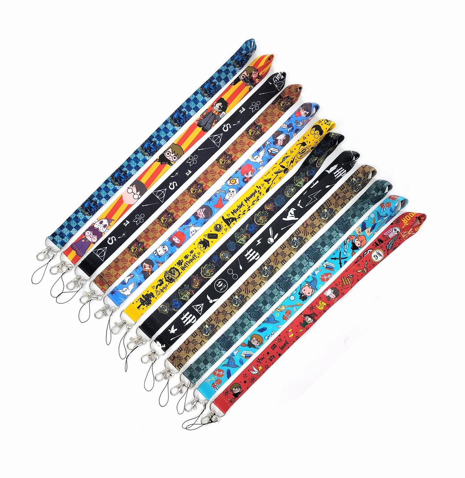 Magic Academy Keychains Lanyards Bank Credit Card Holders Identity Badge With Animal Lanyard For Phone Key Office Supply