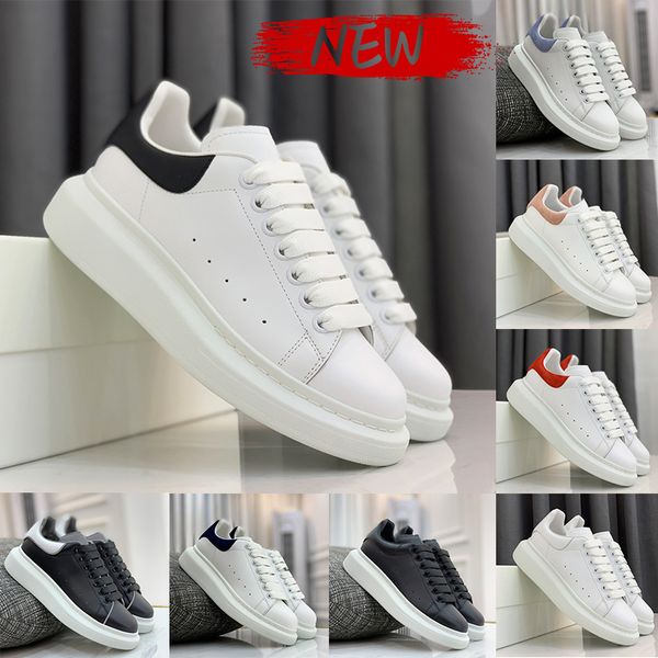 Luxury Sneaker mens casual shoes calfskin platform shoe Black Worker Blue Velvet Shock Pink white black reflective rainbow glitter silver Se