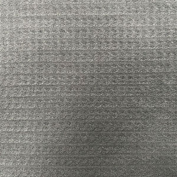 Breathable Polyester-Spandex Yarn Dyed Jacquard Knitting Fabric for Garment Production