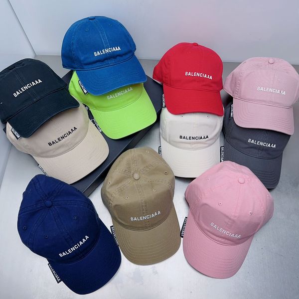 Men&#039;s Sports Style Designer Ball cap Women&#039;s Summer Vacation Travel Dating Candy Color Letter Print casquette