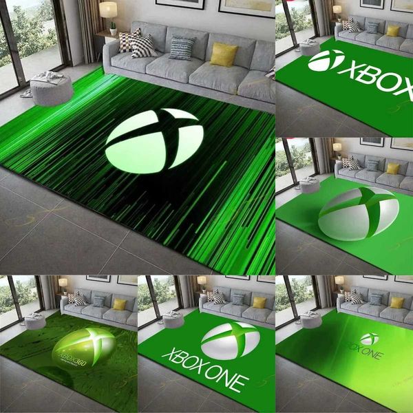 Cool XBox player gift carpet life Ro bedding fashionable floor mat area carpet door mat game Ro modern decoration Y240102