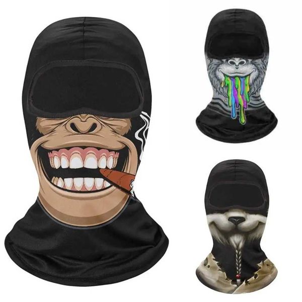 3pcsBalaclava Motorcycle Balaclava Lightweight Portable Cycling Full Face Mask Breathable Windproof Riding Headwear for MotorcycleXJ241209