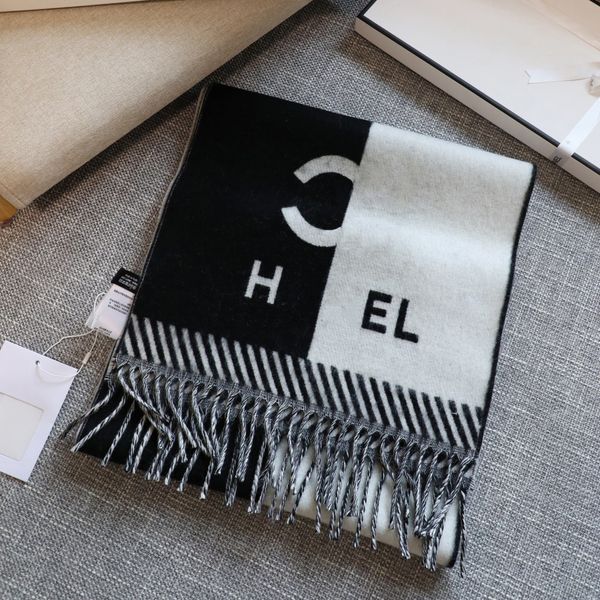 Hats Scarves Sets Scarves Scarf designer scarf for women Shawl Knitting Warm Fashion Trend Two Sides Pure Color Temperament Travel Gift long