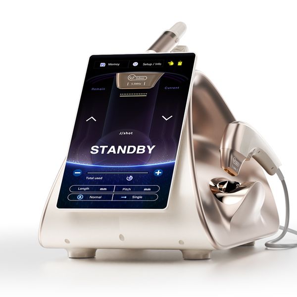 Máquina de terapia portátil TT MPTSTL Elevação de face Skin Aperto Ultra-Micro Pulsed Ultrasound Slimming 7D Hifu Beauty Instrument