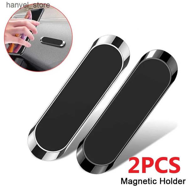 Cell Phone Mounts Holders 2PCS magnetic car phone holder magnetic car phone holder G support iPhone MI Samsung LG L240910