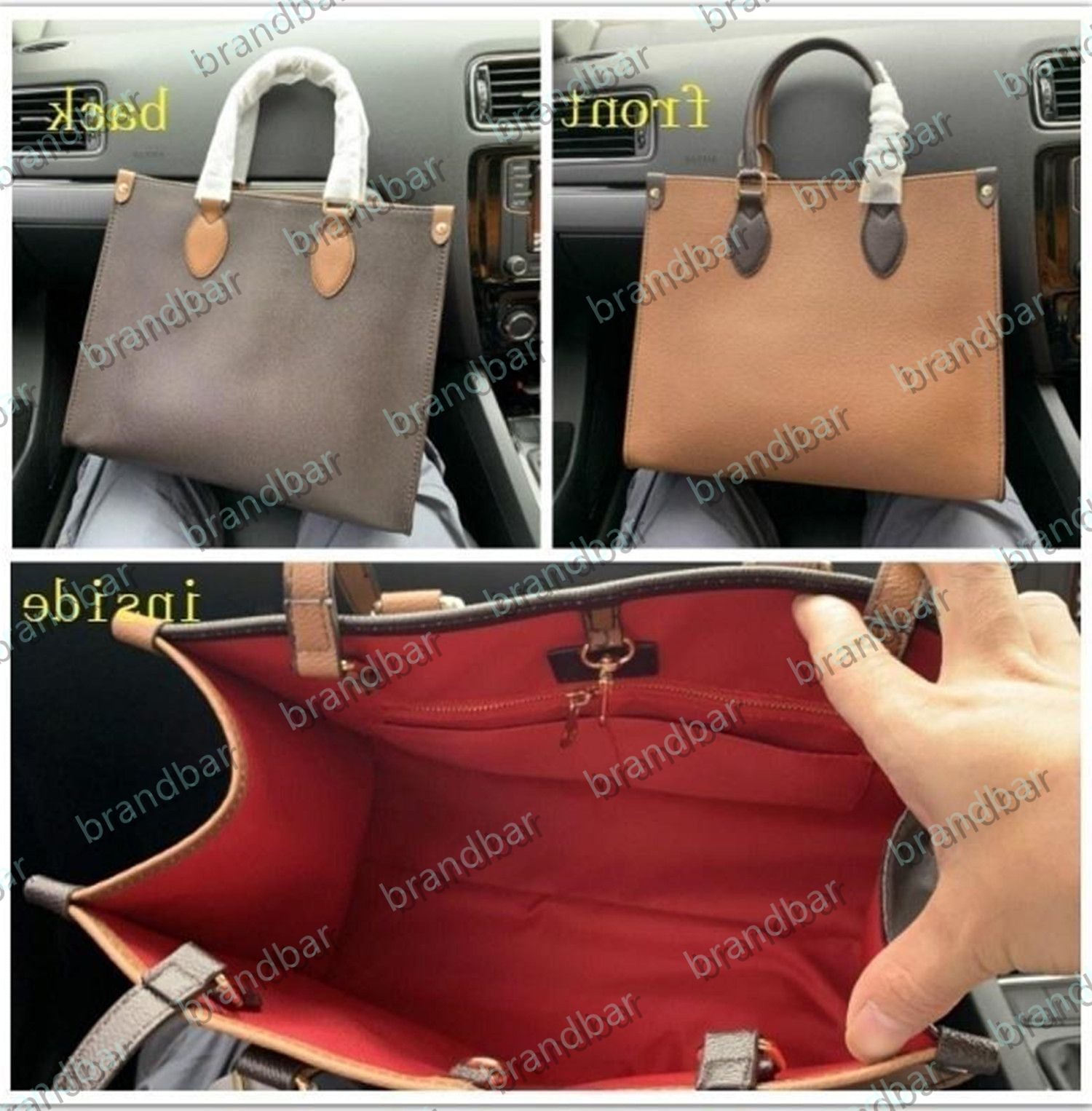 Mirror quality Designer bag tote Luxury handbag onthegotote embossed leather shop bags for Women mens Clutch crossbody Shoulder Bag handle weekend m