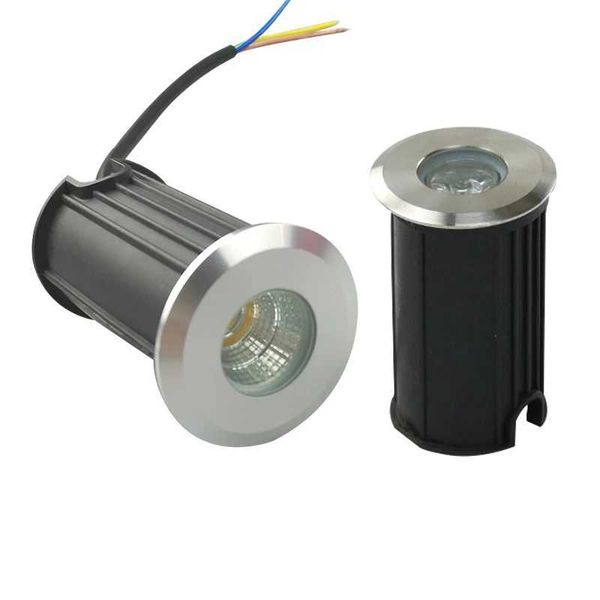 10PCS LED Underground Light 1W 3W 5W COB Floor Lamp Outdoor Ground Spot Landscape Garden Square Path Buried Yard 85-265V DC12V CL240813