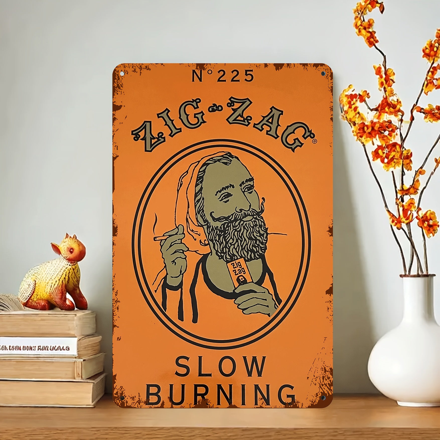 TEMU 1pc, Vintage Metal Tin Sign, Victorian , Funny Sign, Retro Metal Sign, Durable Tough, Craft Decoration, The Perfect And Ideal Gift, Wall Decor,