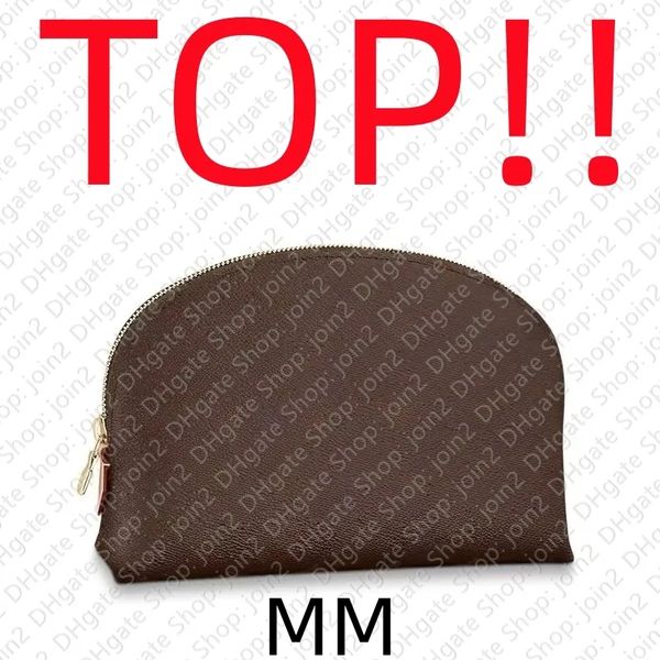 TOP. M47353 COSMETIC POUCH MM - PM M47515 Designer Makeup Case Mini Bag Travel Accessories Handbag Purse Hobo Tote Clutch Satchel