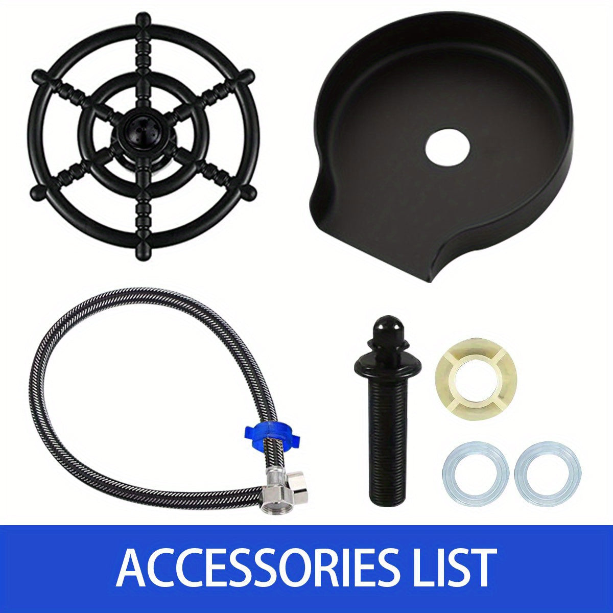 TEMU A Glass Washer That Operated With Hand, An Automatic Washing Unit With A Jet Of High-pressure Water, A Bar Cup Washer For The Kitchen Sink