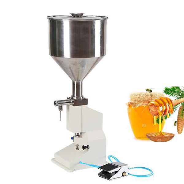 Manual Food Filling Machine Lipgloss Nail Polish Shampoo Packaging Equipment Cream Cosmetic Liquid Paste Oil Filler