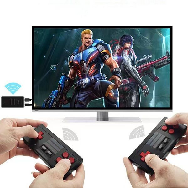 Nostalgic Host Mini Classic Retro Game Players 8 Bit 620 Games TV Out Video Game Console For NES Games Consoles With Double Gaming Controlle