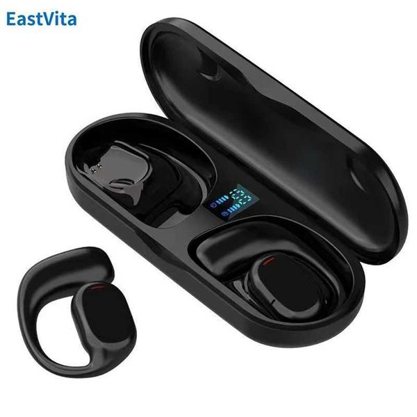 JS270 Wireless Headphones Bone Conduction Waterproof Open Ear Hanging Earbuds Noise Canceling Stereo Bluetooth 5.3 EarphoneCL240801