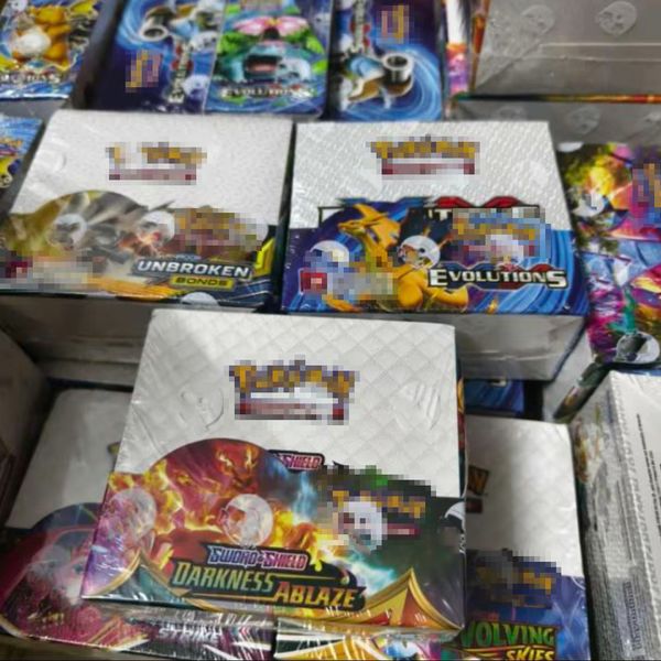 Games Packs Pixie Card Entertainment Collection Board Game Fighting Wizard English Manufacturer Drop Delivery Toys Gifts