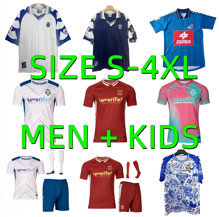 25 26 CD Tenerife Centenary soccer jerseys 1997 1998 1999 retro GALLEGO ZORRILLA MO DAUDA BUNUEL ROMERO SIPCIC 2025 2026 camisetas de futbol footbal