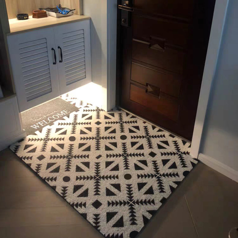 Entrance Floor Mats for Household Use, Easy To Care for Doormats, Dirt-resistant Wire Ring Floor Mats for The Front Door, Can Be Cut