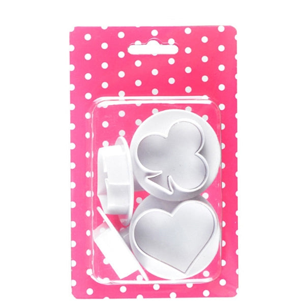 PP Plastic Playing Card Theme Cookie Cutters