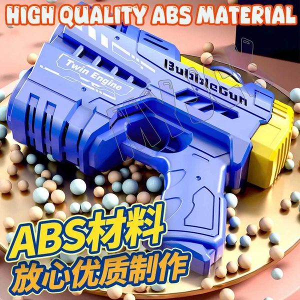 20-Hole Bubble four for kids Handheld Gatling Double Hole Light Electric Fly Autatic Leak Proof Toy for Boys and GirlsY250120