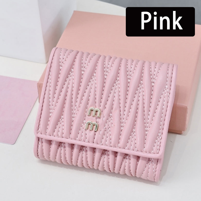 Designer Wallets For Women Coin Pouch Cardholder High Quality Genuine Leather Sheepskin Interior Compartment Box Card Case Card Holders Wallet Desig