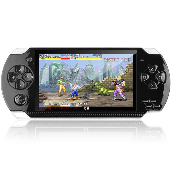 Psp 3000 X6 Consola 12 Types Of Simulators 10000 Arcade Games Retro Retro Arcade Console 4.3 Inch Ips Screen Video Game