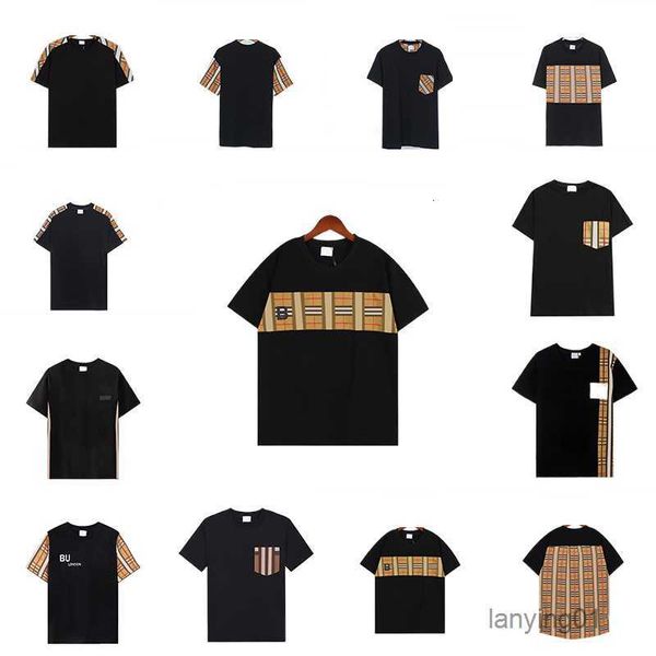 Fashion Mens t Shirts Women Designers T-shirts Tees Apparel Tops Man s Casual Chest Letter Shirt Luxurys Clothing Polos Sleeve Clothes Tshir