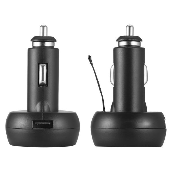 1 3 in Universal DC 12V-24V Car Volt Meter USB Car Charger Voltmeter Thermometer LED Digital Dual Display Car Battery Monitor 2V-24V meter