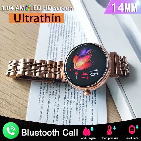 Fashion Wen Smart Watch AMOLED 360*360 HD Cust Dial Sports Bracelet 2024 New 1.04 Inch Small Sn Vo Calling Smartwatch Z241218