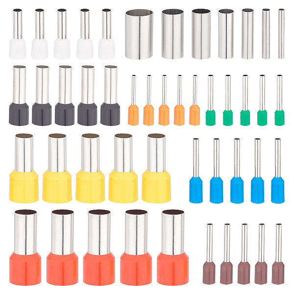 2 Sets 2 Style Plastic & Stainless Steel Clay Round Hole Cutter