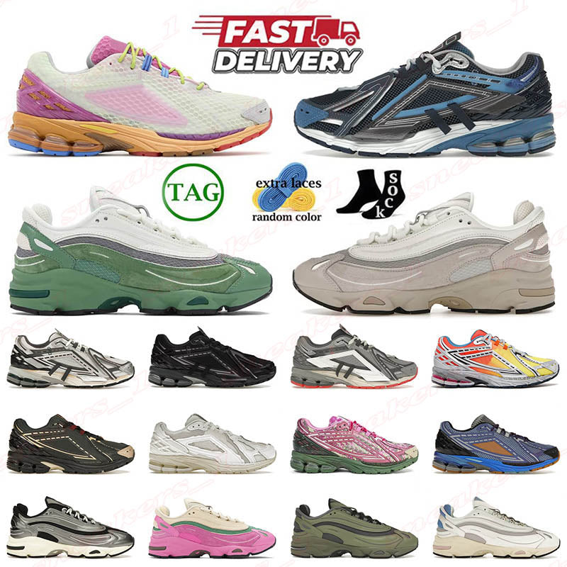 Athletic 2025 Top Quality Designer 1000 Running Shoes Green Grey Cream Deep Blue Rosewater Slate Drift Red Sea Salt Mens Women Dhgate Trainers Sneak