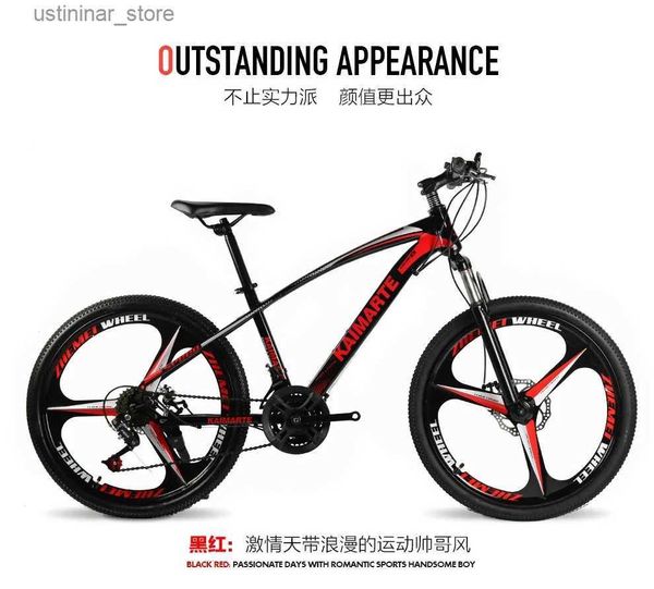 Bikes Ride-Ons kaimarte Disc Brake Mountain Bike 26Inch Adult Student Cycling Off Road Bicycles L47