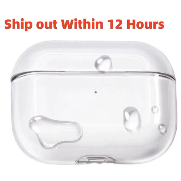 Stock For 2 3 air pod max earphones Accessories 4 Silicone Cute Protective Headphone Cover airpod pro 2nd AIOYE TPU Shockproof Case US1