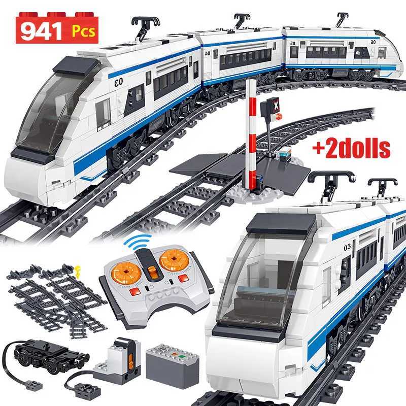 941 Ci Electrical Harmony Track Remote Control Building Blocks Train Track RC Car Brick ToysXJ250326