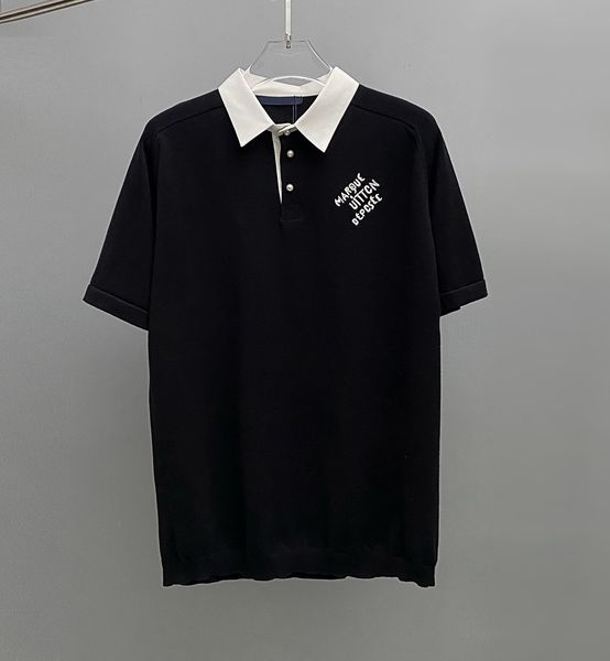 New AOP jacquard letter knitted sweater in autumn - winter 2024acquard knitting machine e Custom jnlarged detail crew neck cotton f553