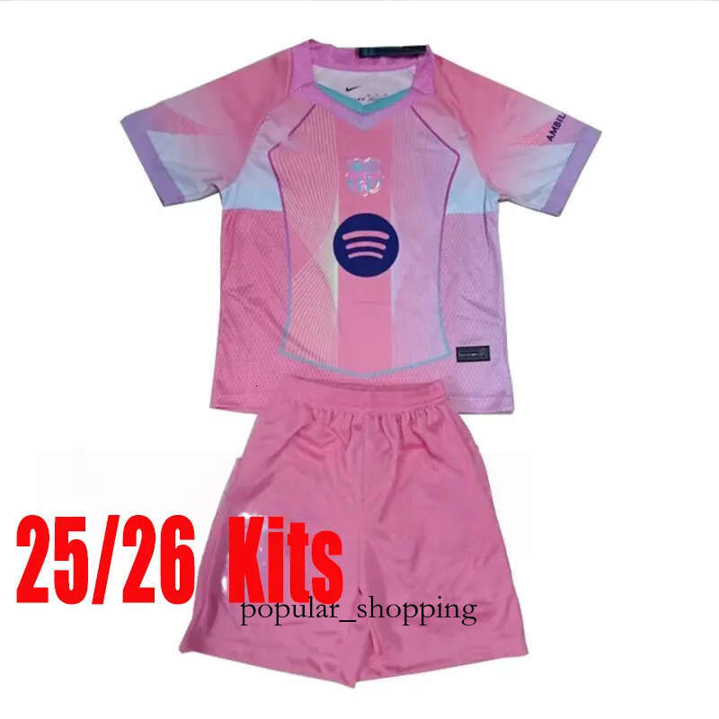 24 25 26 Barcelone LAMINE YAMAL PEDRI GAVI Soccer Jersey LEWANDOWSKI FERRAN Es 10 11 Retro Football Shirt 2025 Barcelone Tracksuit Men Kids Aa5