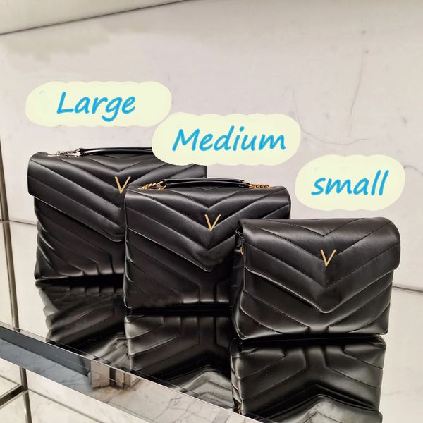 Designer Bag Shoulder Bags 3 Sizes Designers Woman Cross Body Bag Purses Handbags High Quality Sheepskin Gold Chain Flap Luxurys Handbags Pu