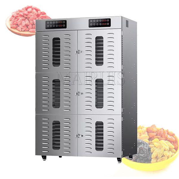 Industrial Food Dehydrator Dry Fruit Dryer Machine 80 Trays Dried Fruit Cabinet Food Dryer Celery Tomato Potato Dehydrator