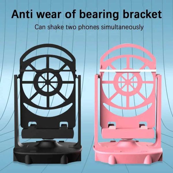 Desk Walking Swing Shaker Mobile Phone Stand Holder Pedometer Brush Stepper For Phone Wiggler Counter For IPhone M240725