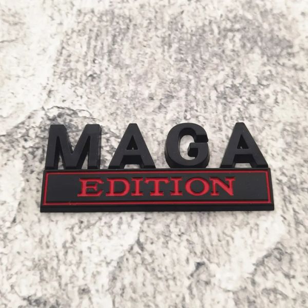 Party Decoration 1PC MAGA EDITION Car Sticker For Truck 3D Badge Emblem Decal Auto Accessories 8.5x3.5cm Wholesale ZZ 1127